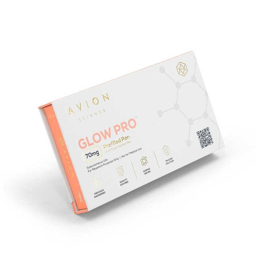 GLOW PRO 70 mg box